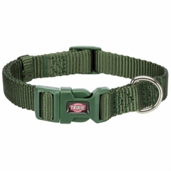 Halsbånd premium grøn - L-XL - 40-65 cm /25 mm
